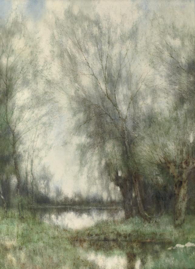 Arnold Marc Gorter - The Vordense beek in Spring