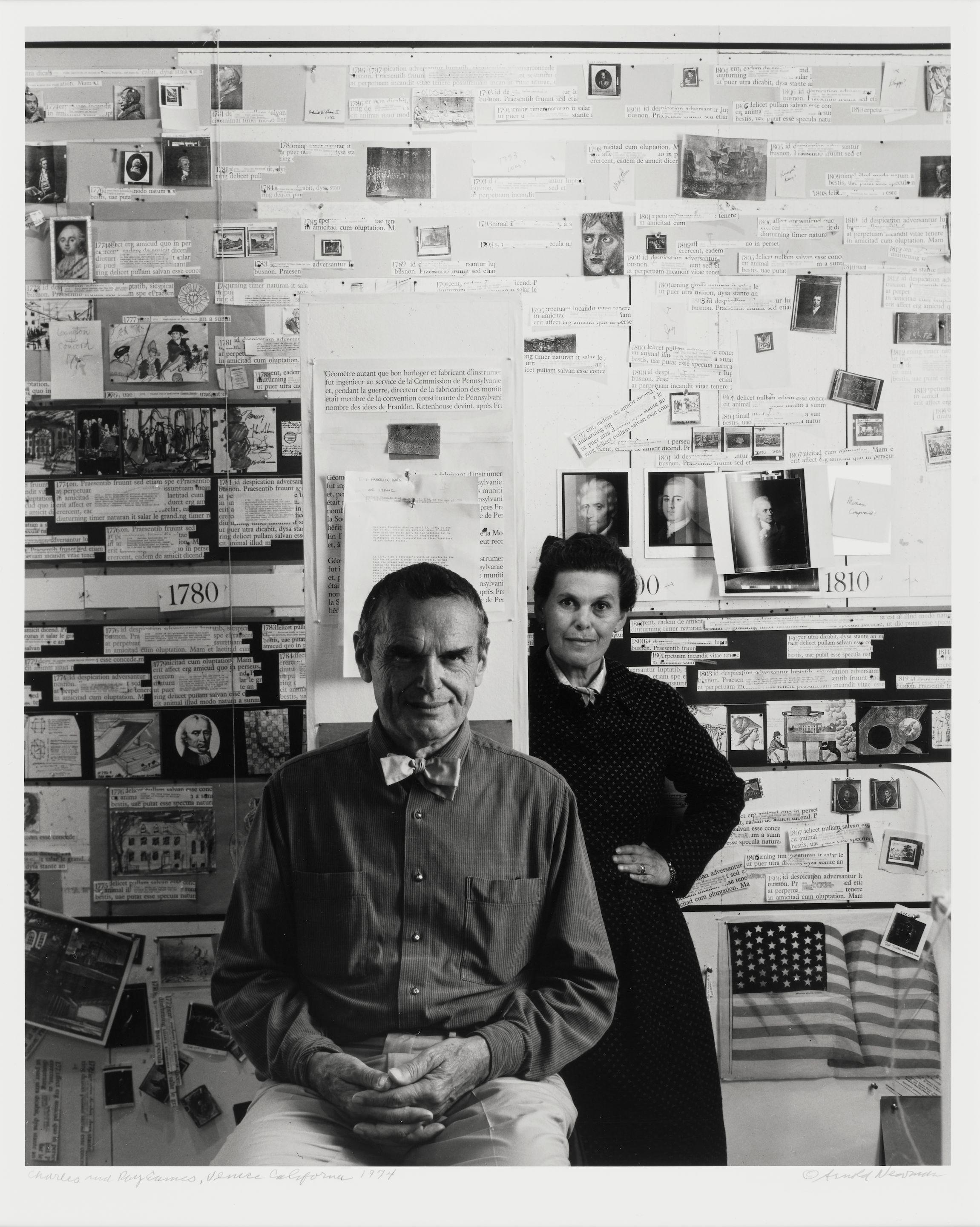 Arnold Newman - Charles and Ray Eames