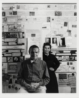 Arnold Newman - Charles and Ray Eames