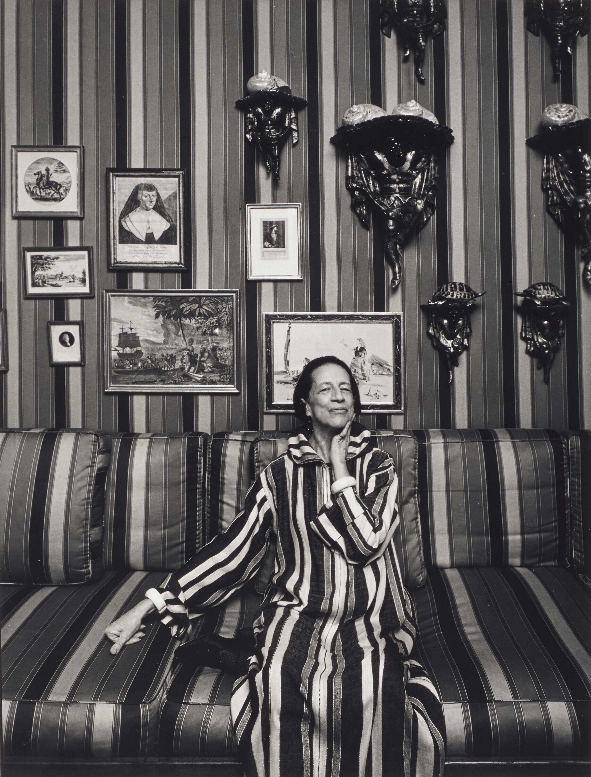 Arnold Newman - Diana Vreeland, New York City, 1974