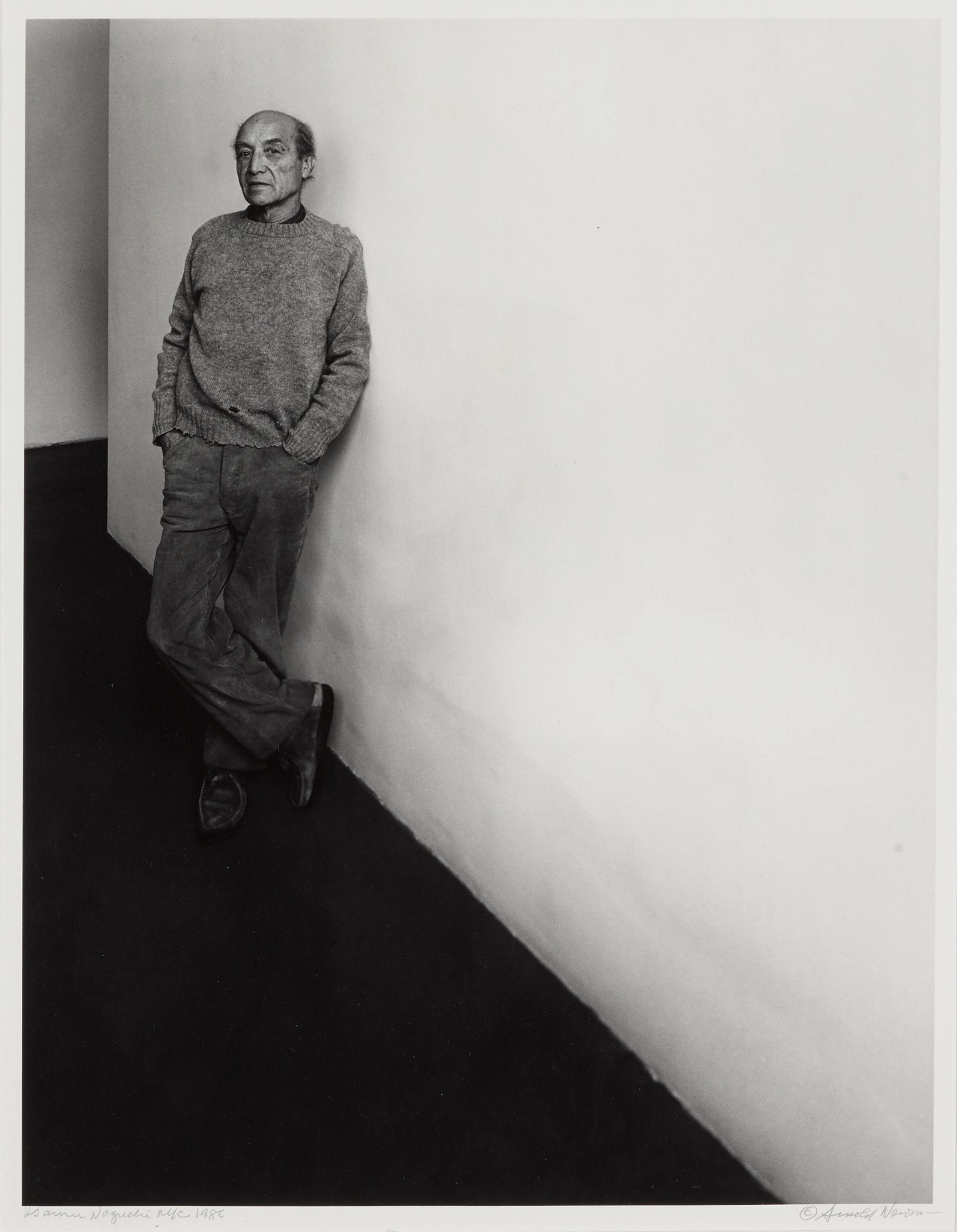 Arnold Newman - Isamu Noguchi, NYC