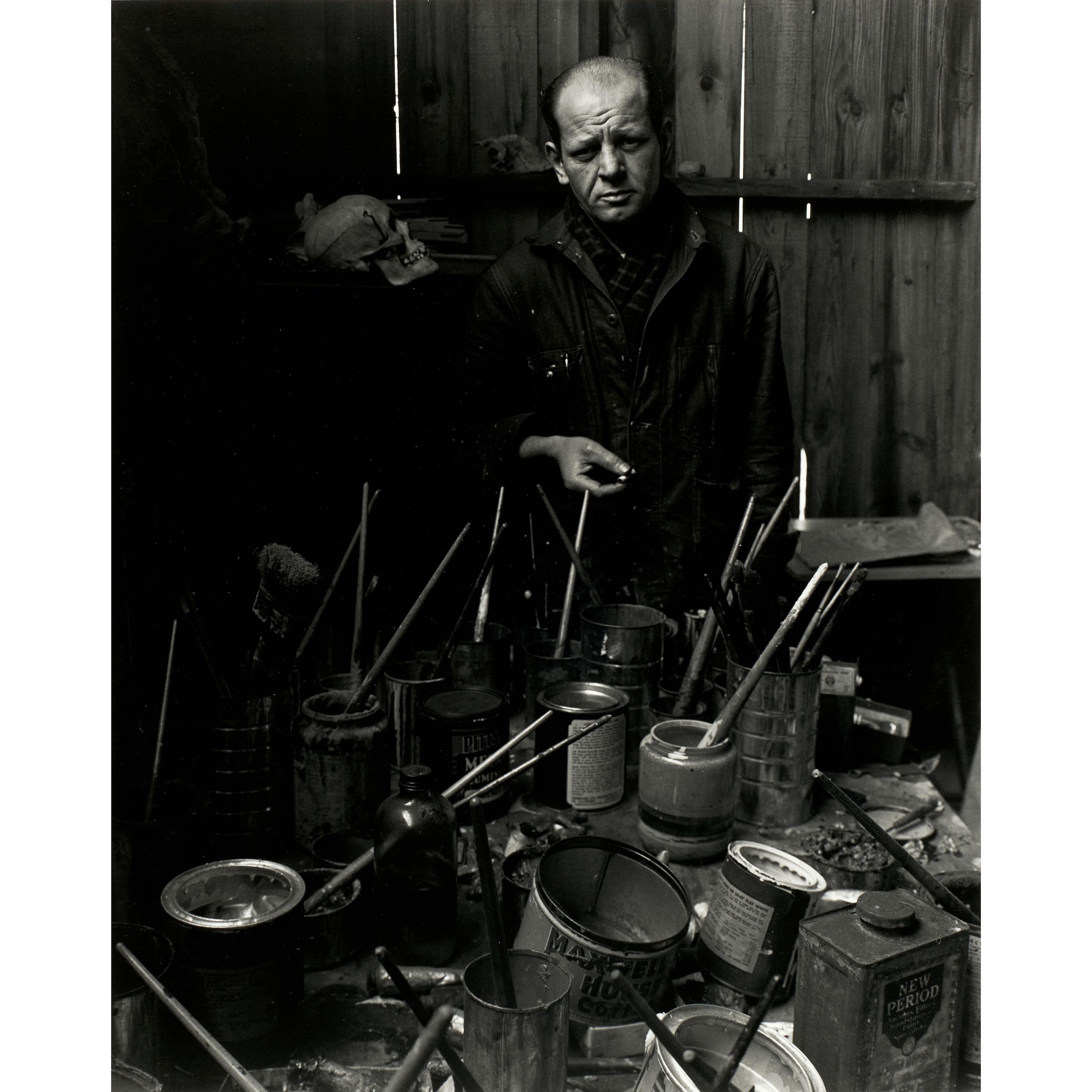 Arnold Newman - \'Jackson Pollock\'