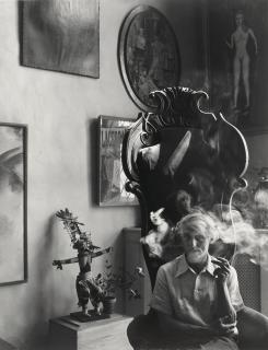 Arnold Newman - Max Ernst, New York City, 1942