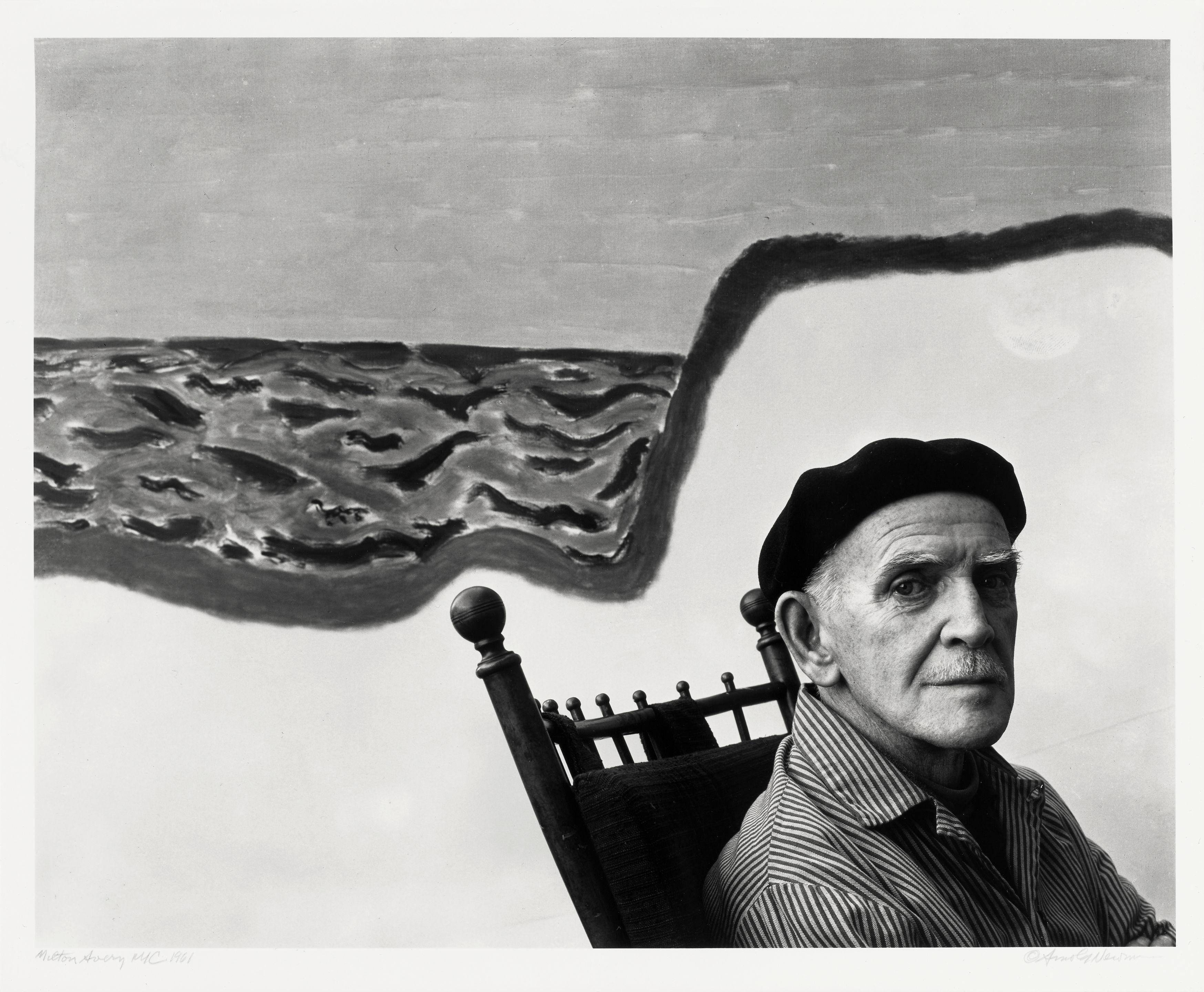 Arnold Newman - Milton Avery