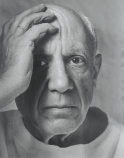 Arnold Newman - Picasso, 1954