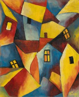 Arnold Topp - Bedrohte Stadt