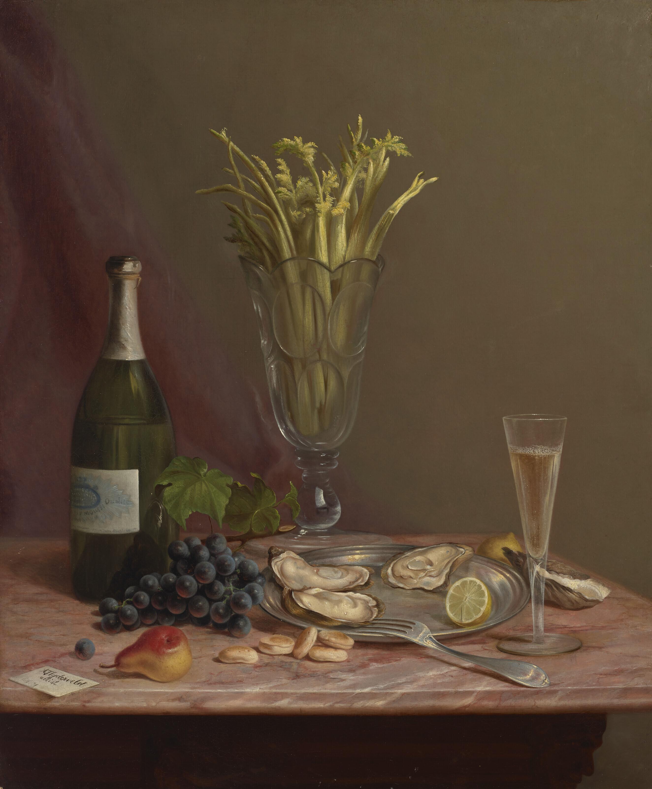Arnoud Wydeveld - Oysters and Champagne