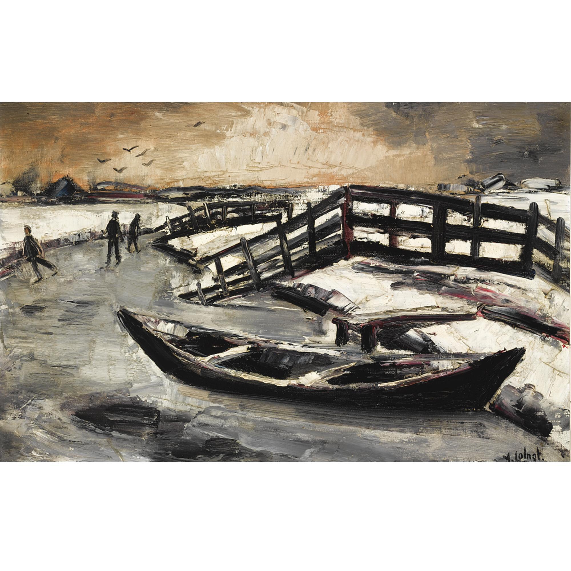 Arnout Colnot - Skaters On A Frozen Waterway