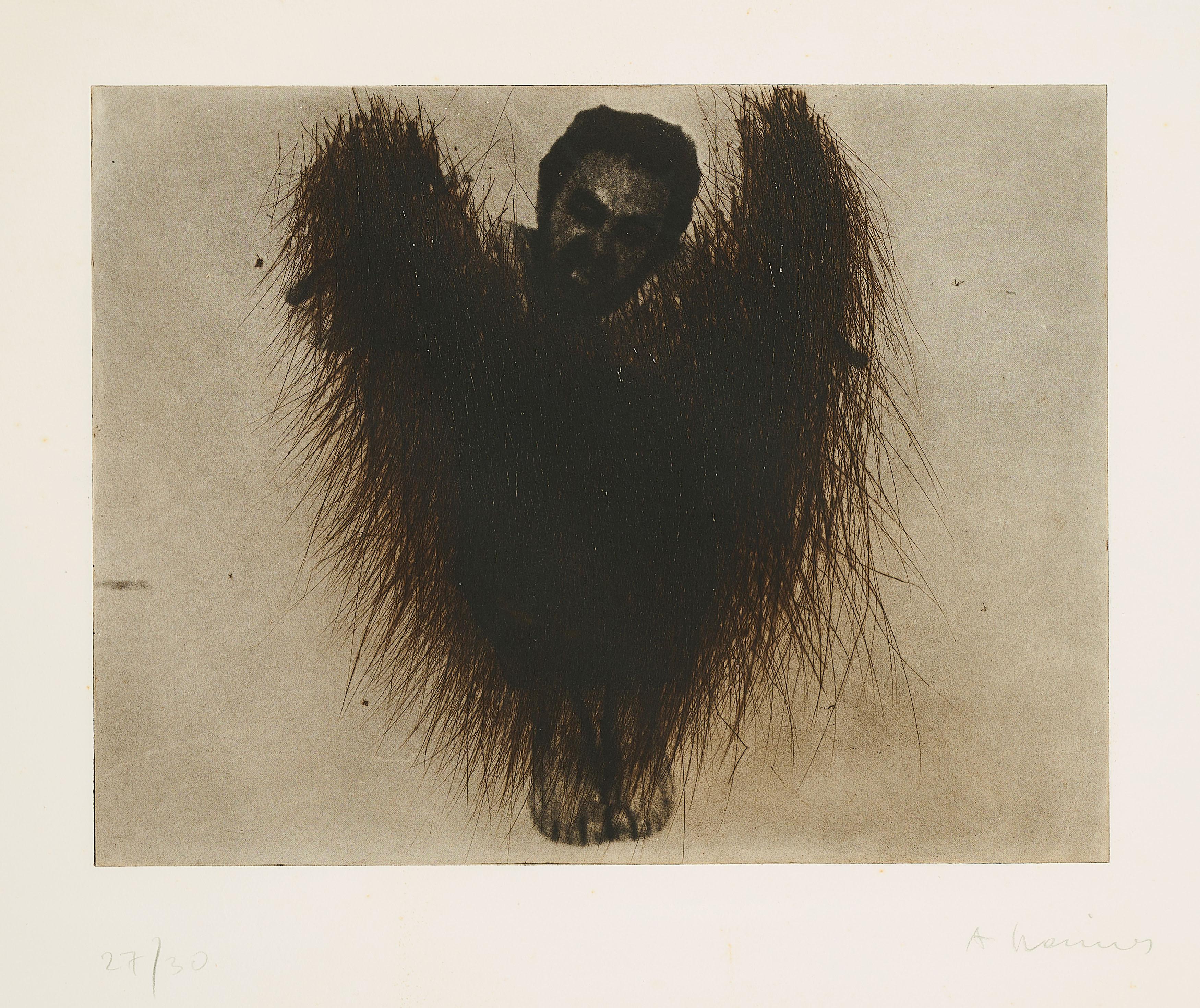 Arnulf Rainer - Der zornige Engel (Aus: Schreckversteck).