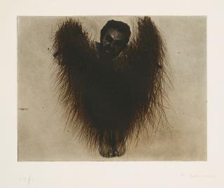 Arnulf Rainer - Der zornige Engel (Aus: Schreckversteck).