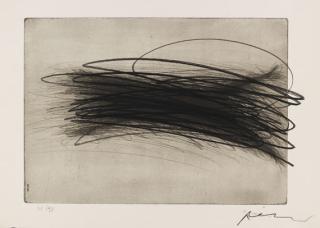 Arnulf Rainer - Die schwarze Schwimmerin