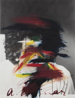 Arnulf Rainer - Face Coloration (from the series Face Farces)