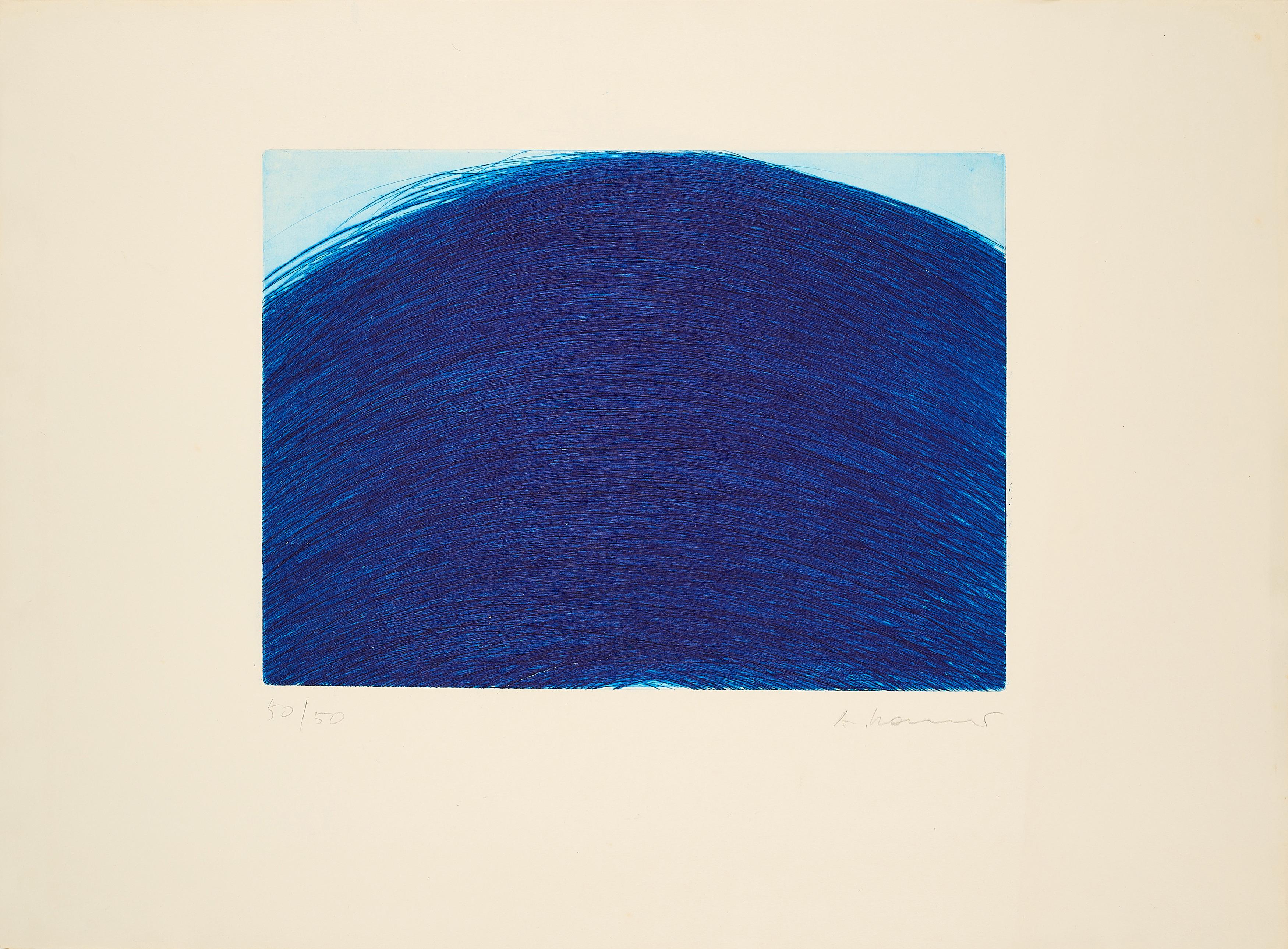 Arnulf Rainer - Mar Azul.