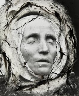 Arnulf Rainer - Ohne Titel aus: Totenmaskenserie.