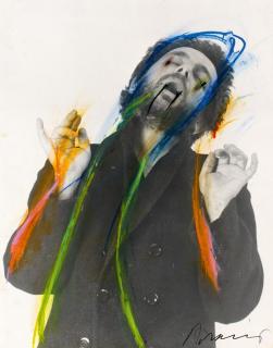 Arnulf Rainer - Ohne Titel (Selbstbildnis)