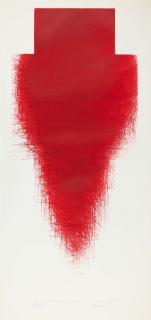 Arnulf Rainer - Rotes Kreuz (Großes Kreuz III).