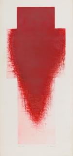 Arnulf Rainer - Rotes Kreuz (Großes Kreuz III)