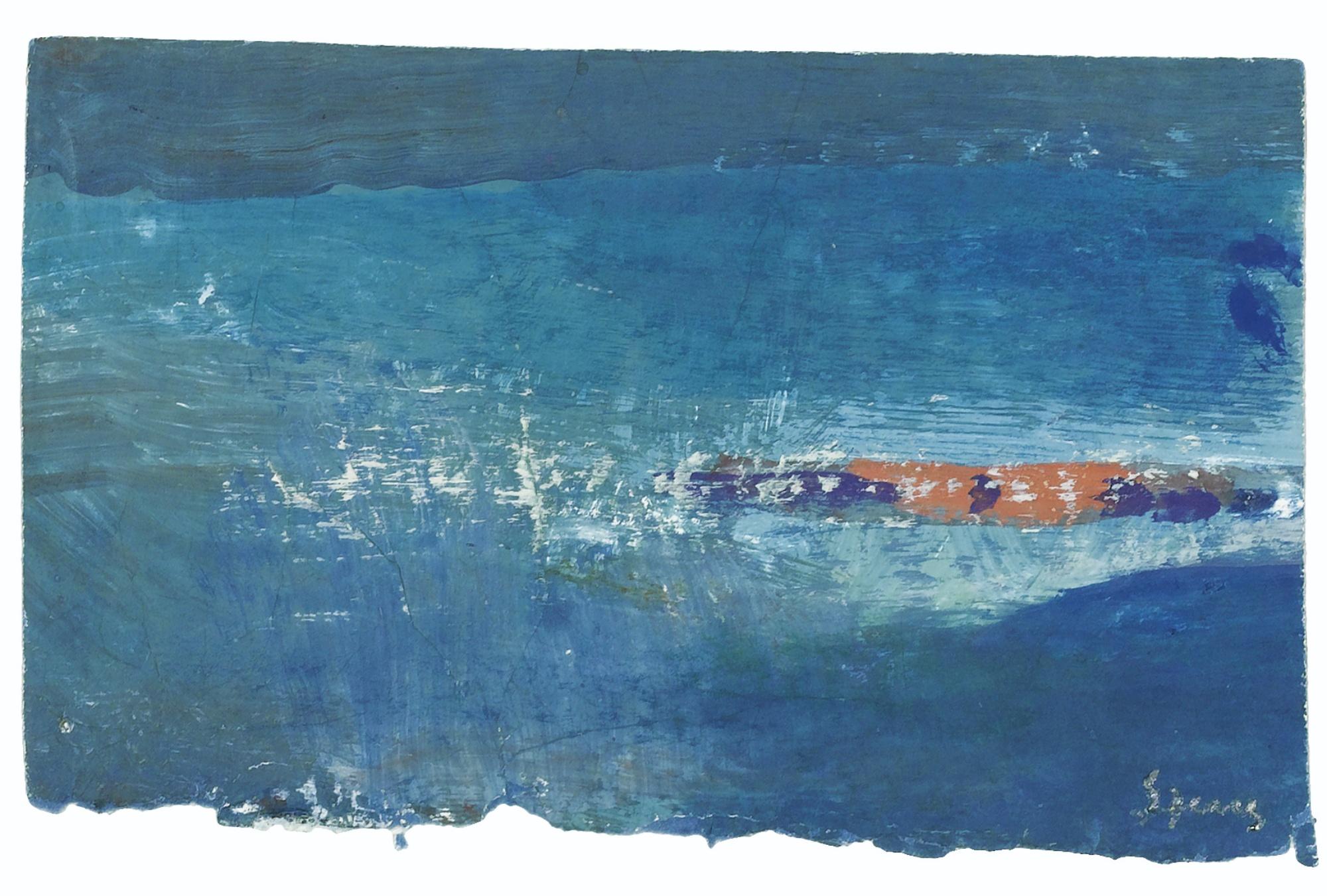 Arpad Szenès - Composition (Paysage)