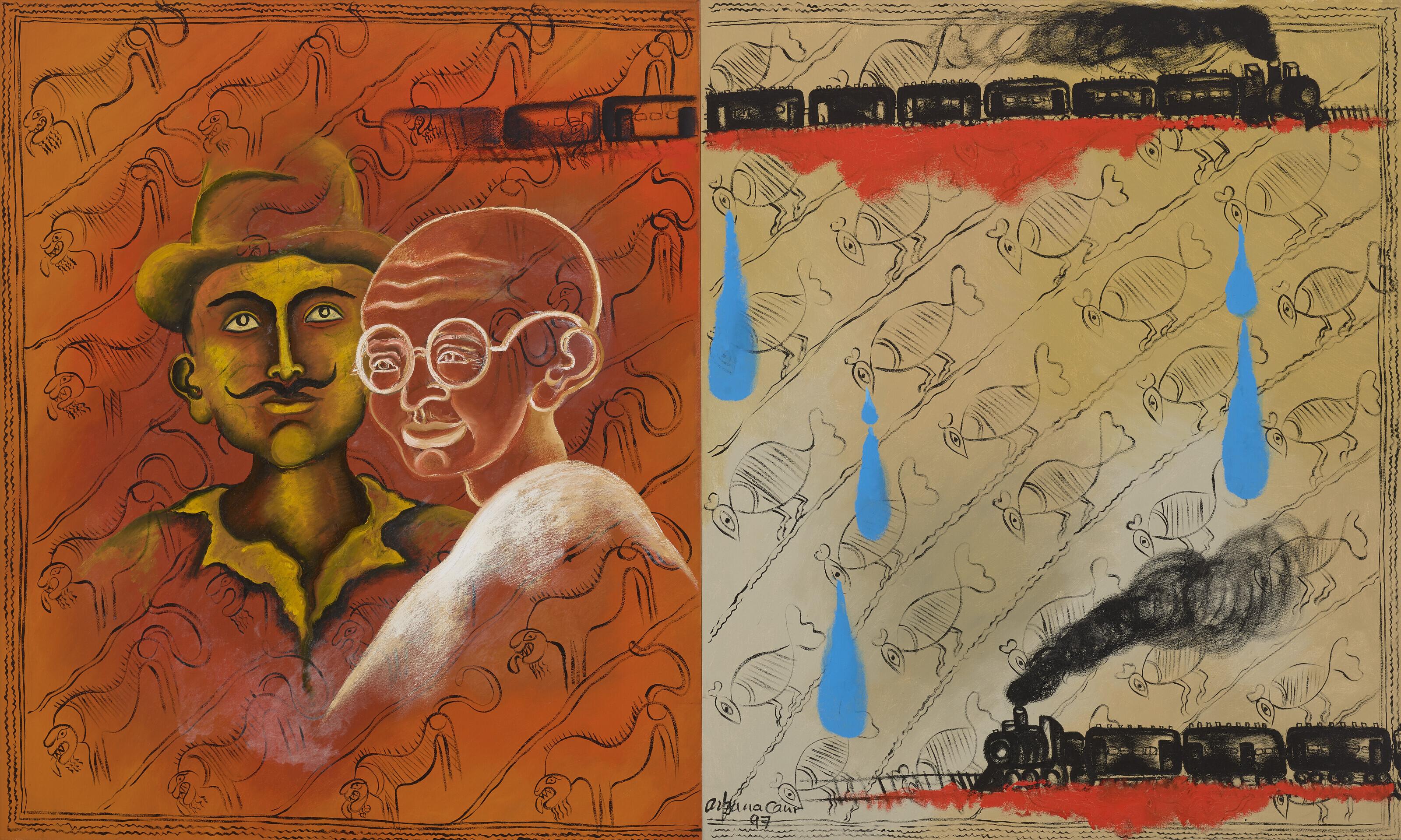 Arpana Caur - The Great Divide