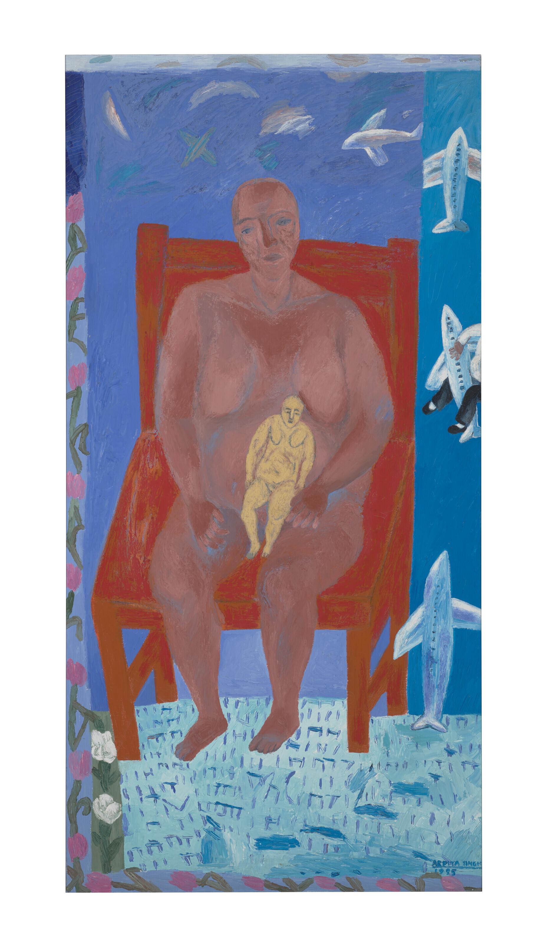 Arpita Singh - A Woman with Another Woman