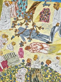 Arpita Singh - Entering The Courtyard