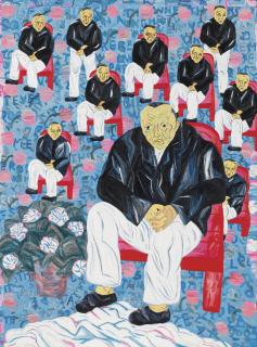 Arpita Singh - Men Sitting, Men Standing