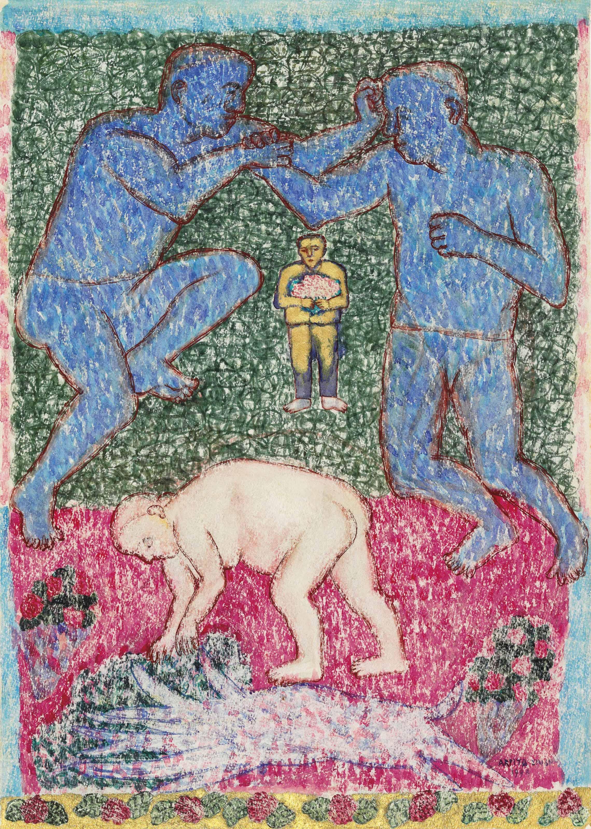 Arpita Singh - Untitled