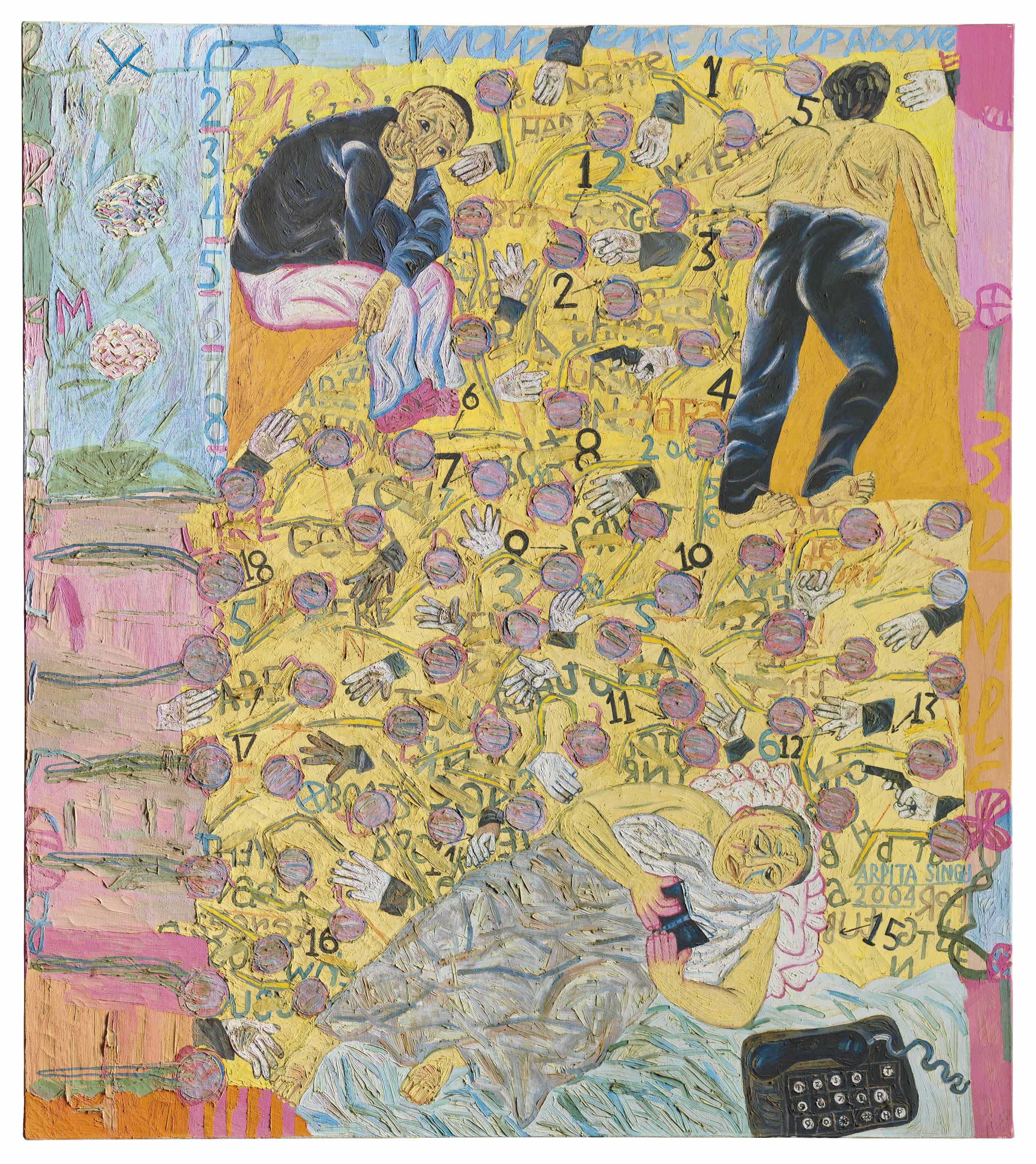 Arpita Singh - Untitled