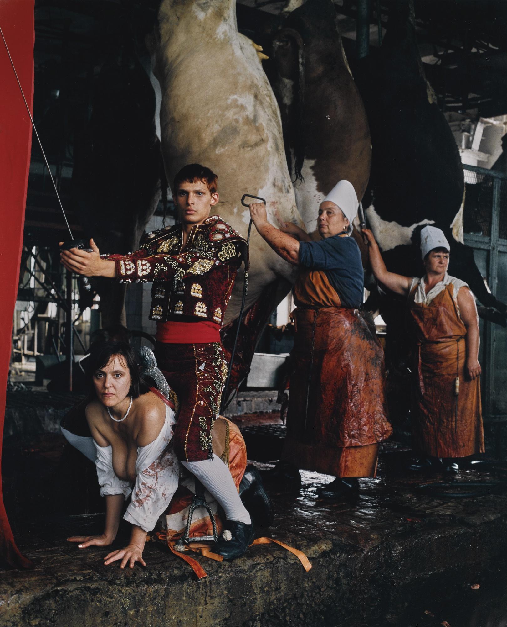 Arsen Savadov - Untitled From The Project Red Series