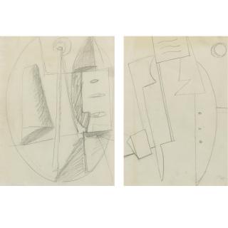 Arshile Gorky - Composition: A Double-Sided Drawing