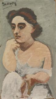 Arshile Gorky - Portrait Of A Woman (The Artist\'S Wife)