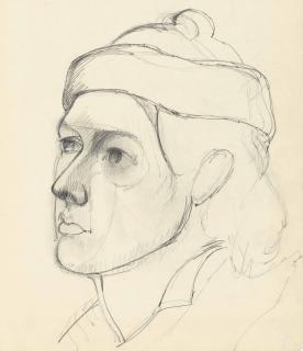 Arshile Gorky - Portrait of Mougouch