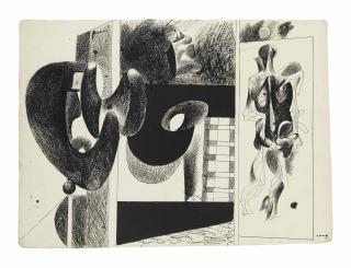 Arshile Gorky - Sans Titre (Étude Pour \