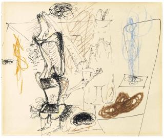 Arshile Gorky - Study for \'Agony\'