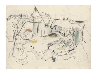 Arshile Gorky - Study for Agony