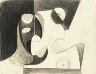 Arshile Gorky - Study for Aviation Murals (Newark Airport, South Wall)