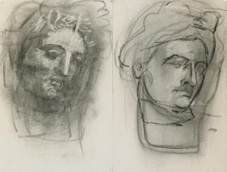 Arshile Gorky - Untitled (Antique Heads)