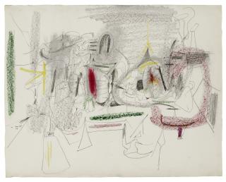 Arshile Gorky - Untitled (Drawing)