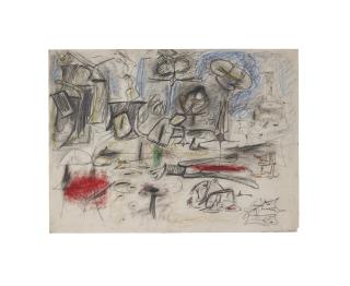 Arshile Gorky - Untitled (from the Fireplace in Virginia series)