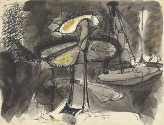Arshile Gorky - Untitled (Study for Betrothal)
