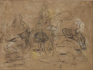 Arshile Gorky - Untitled (Study For Orators Iii)