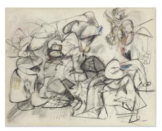 Arshile Gorky - Untitled (The Horns of the Landscape)