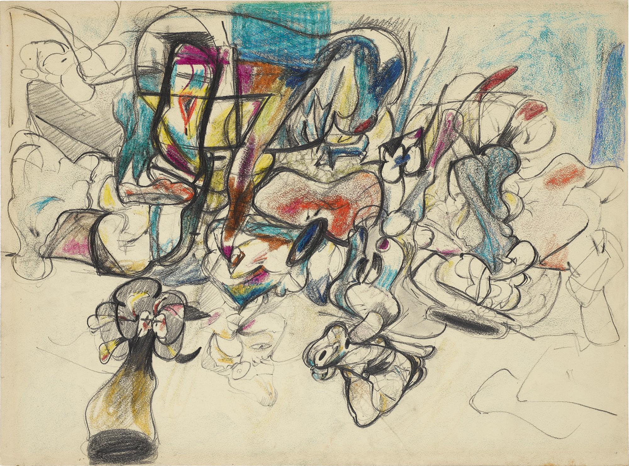 Arshile Gorky - Untitled (Virginia Landscape)