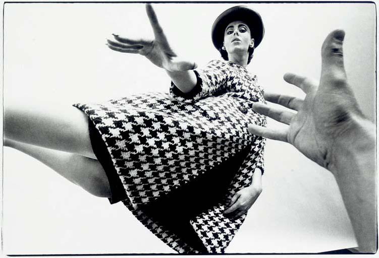 Art Kane - Fashion in Houndstooth Coat, 1962