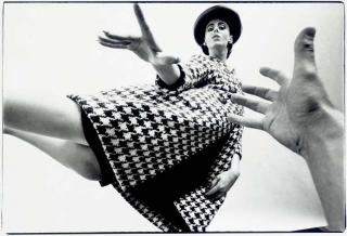 Art Kane - Fashion in Houndstooth Coat, 1962