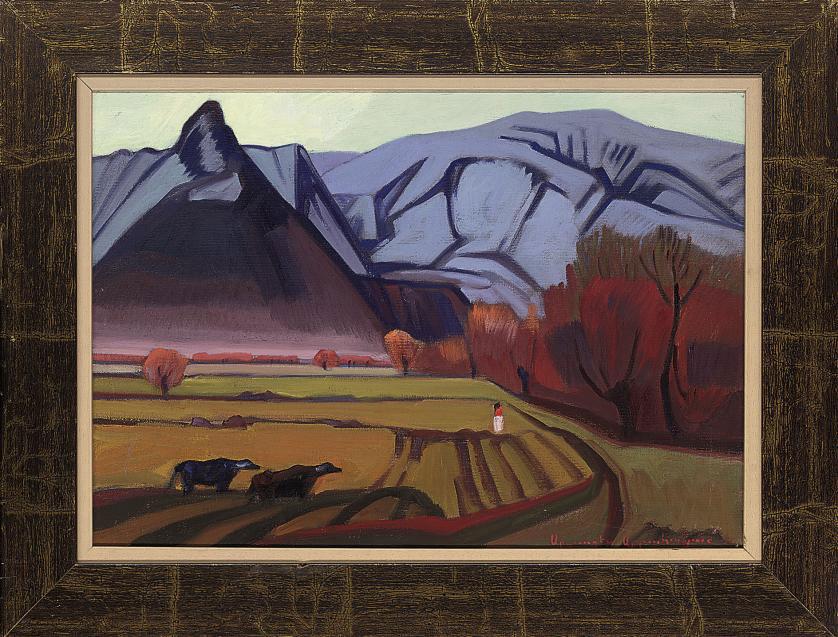 Artashes Abraamyan - Purple mountains