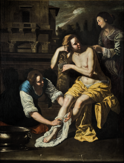 Artemisia Gentileschi - Bathsheba At Her Bath