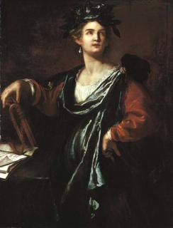 Artemisia Gentileschi - Clio: the Muse of History