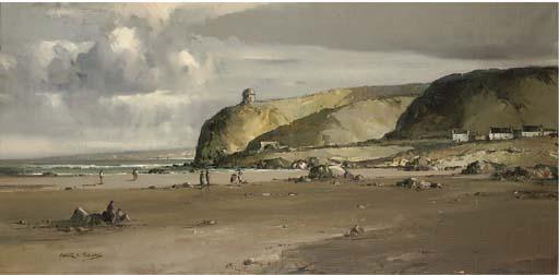 Arther H. Twells, R.U.A. - At The Coast