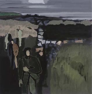 Arthur Armstrong, R.H.A. - Crossing The Fields